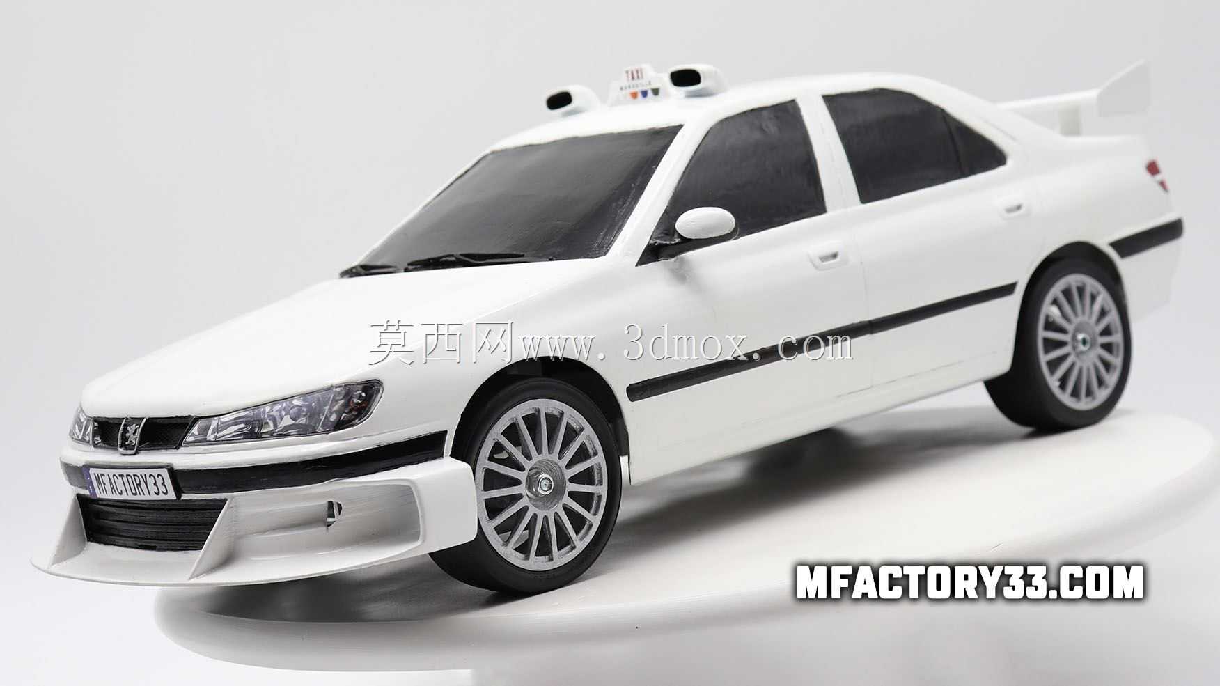RC Taxis 3d打印胶片车身