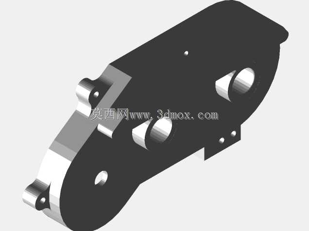 3d可打印RC底盘比例1:10
