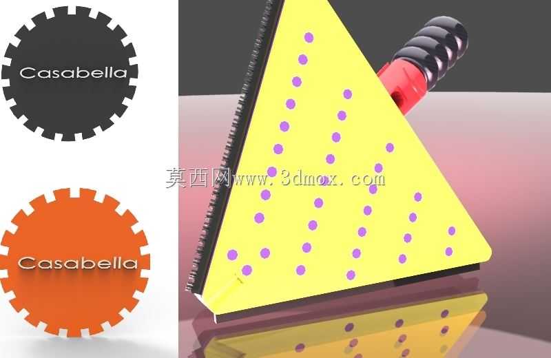 Casabella-三种类型的柔性浴室拖把