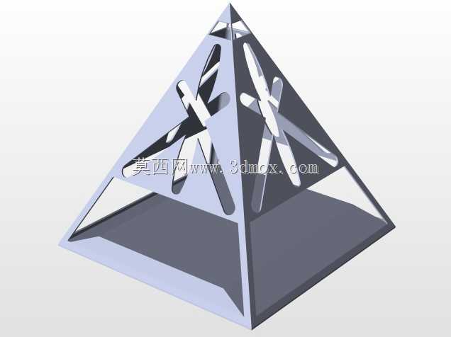 金字塔形餐巾夹