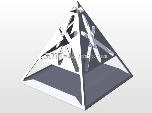 金字塔形餐巾夹