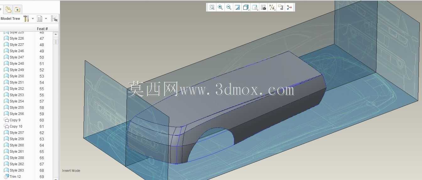 ѩ����Camaro 2010�����PTC Creo��