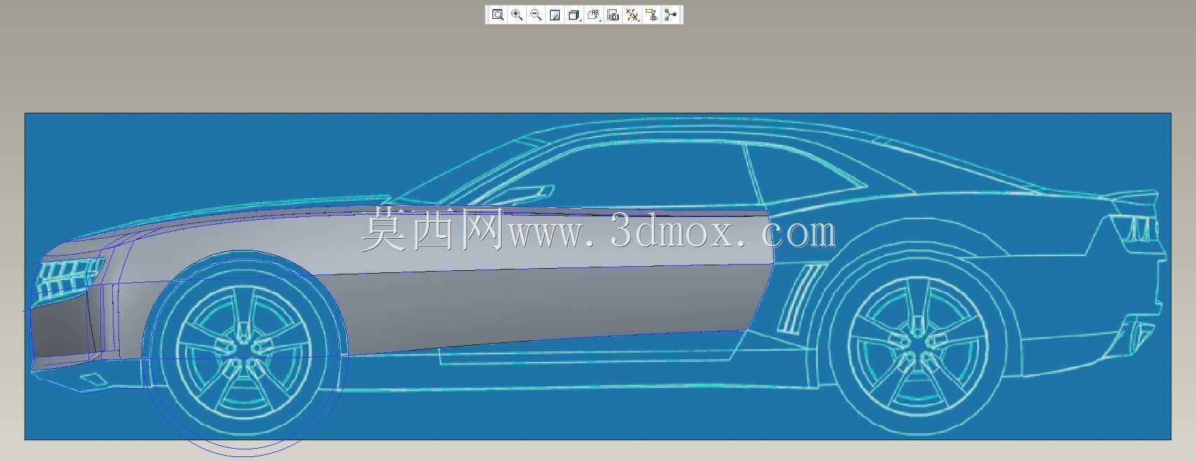 ѩ����Camaro 2010�����PTC Creo��