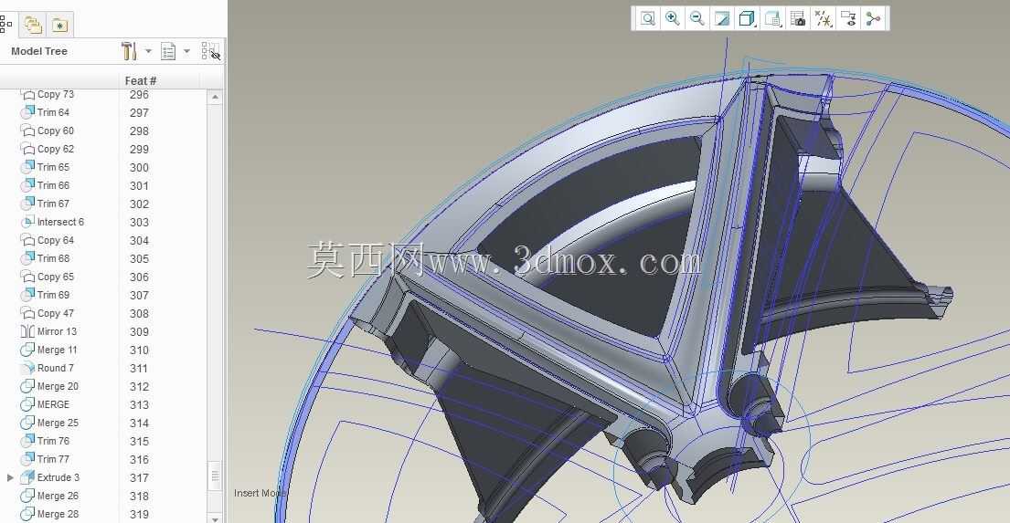 ѩ����Camaro 2010�����PTC Creo��