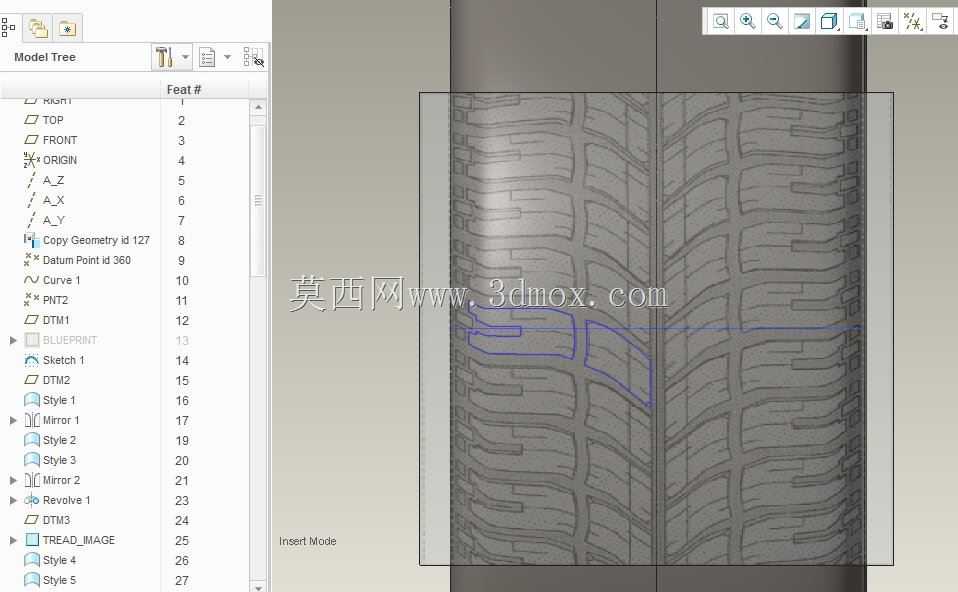 ѩ����Camaro 2010�����PTC Creo��
