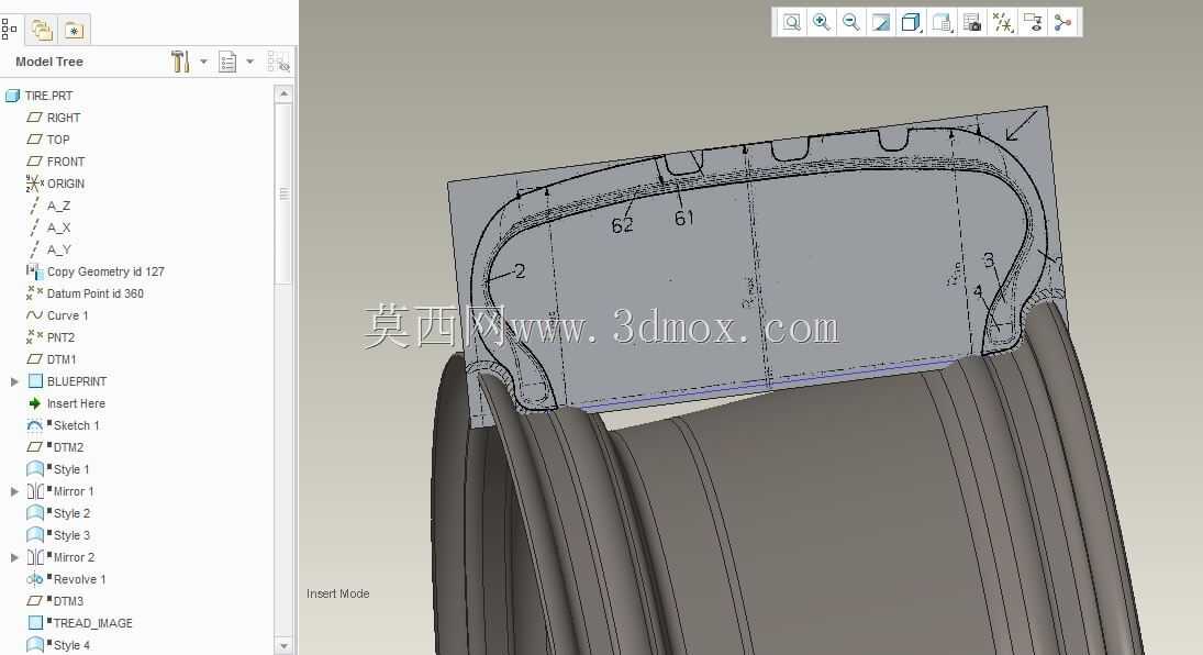 ѩ����Camaro 2010�����PTC Creo��
