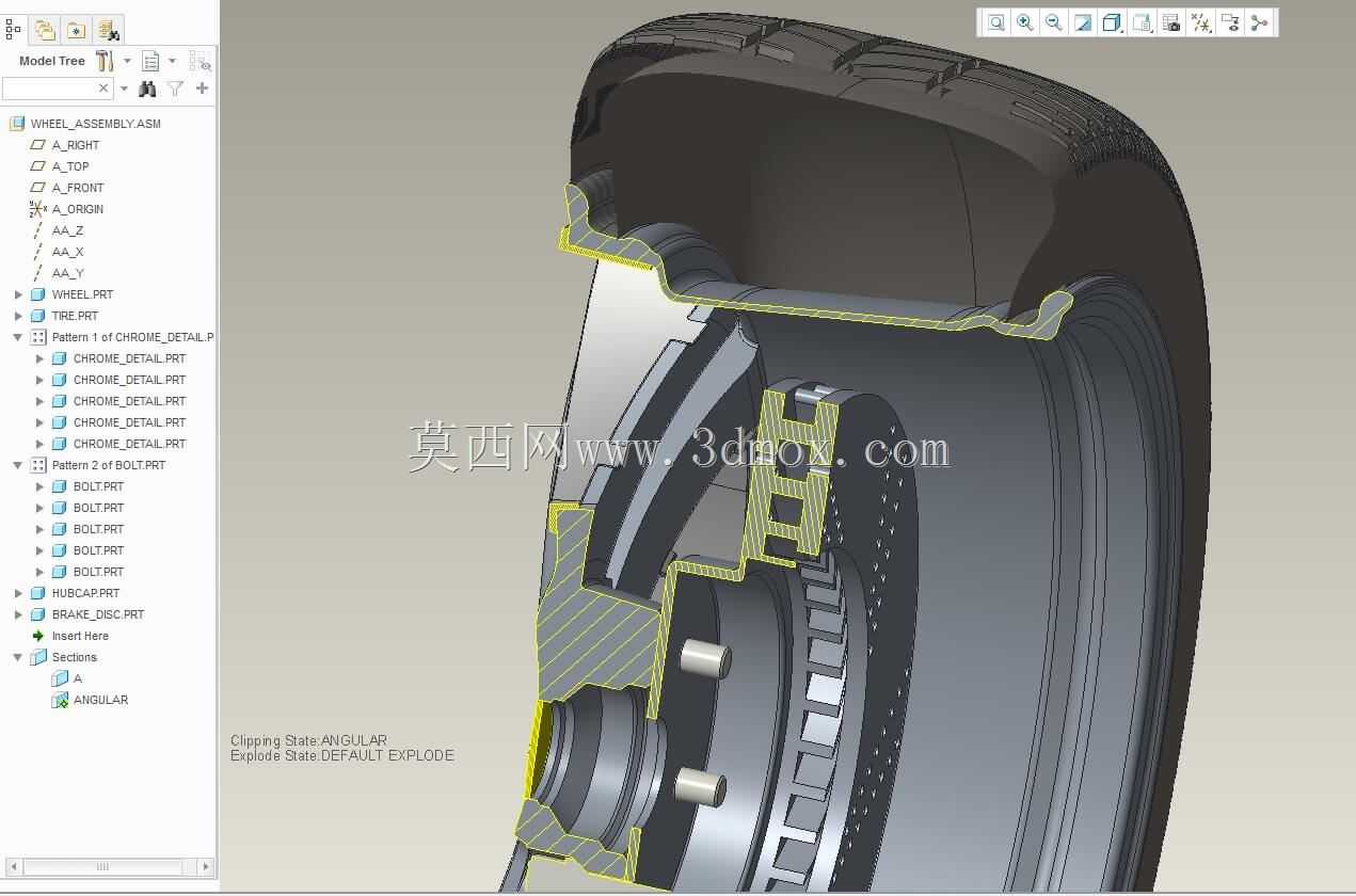 ѩ����Camaro 2010�����PTC Creo��