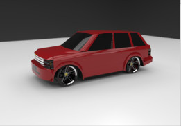 26英寸车轮上的Range rover hse