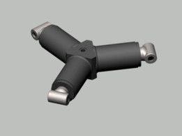 3-fach-Hydraulikzylinder