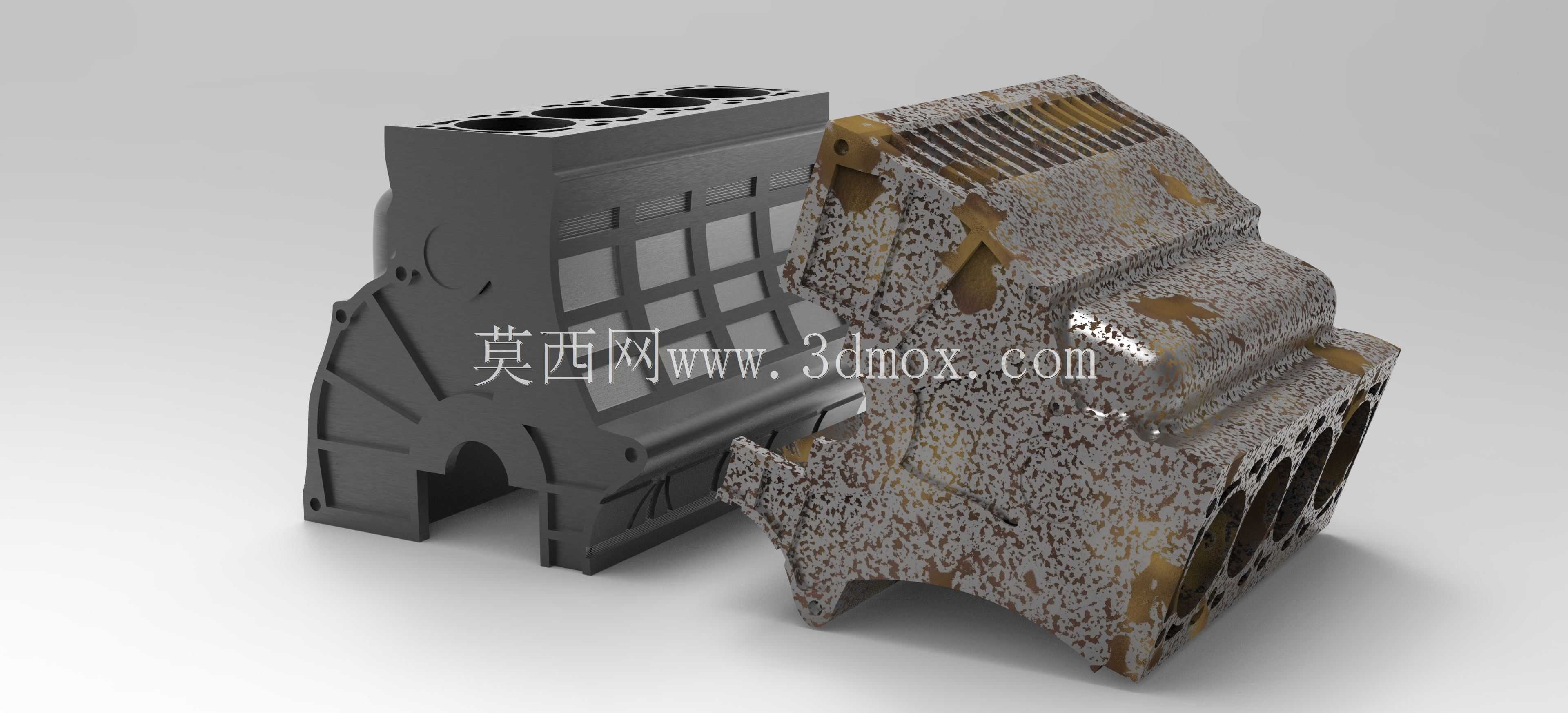 发动机缸体,气缸缸体。西林迪尔·博卢。
