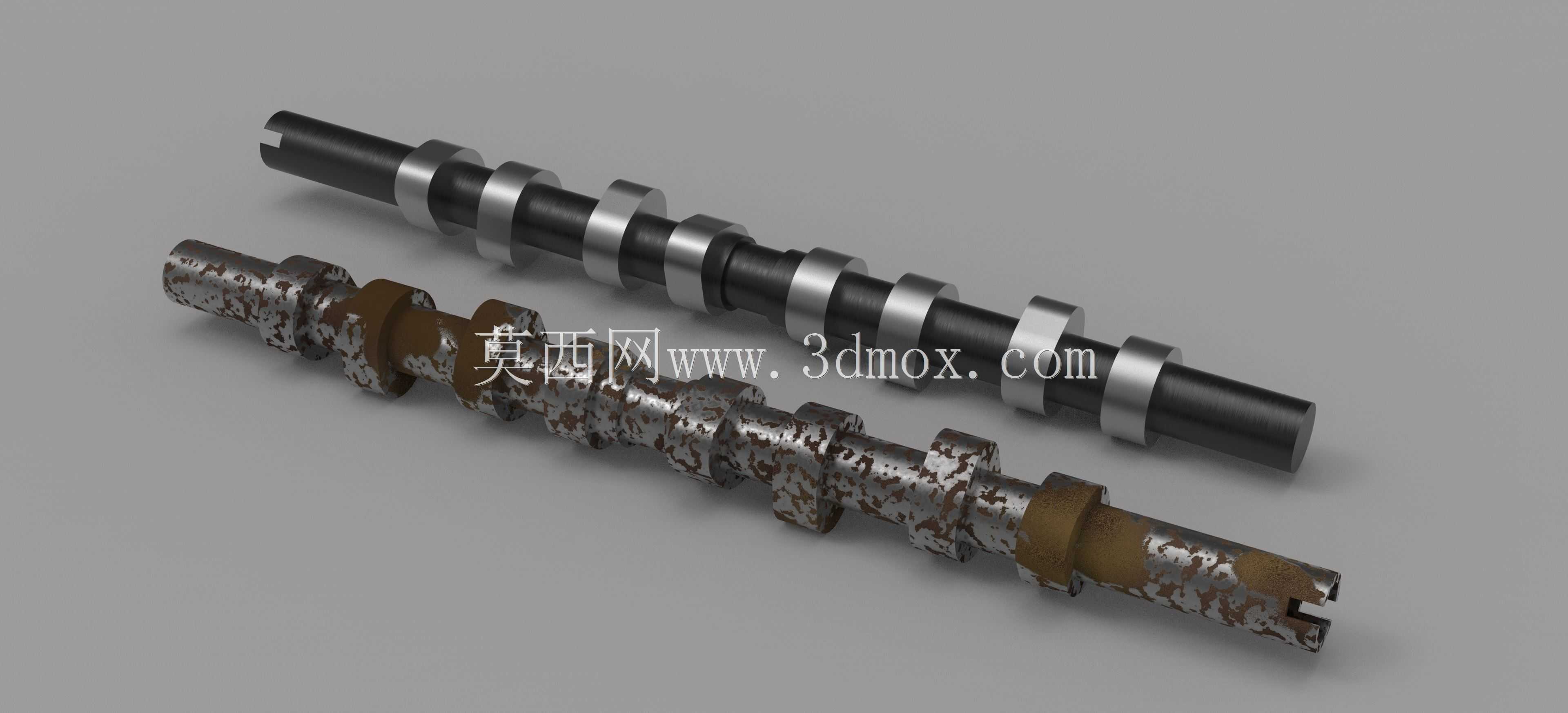 凸轮轴(变压器)。船尾。