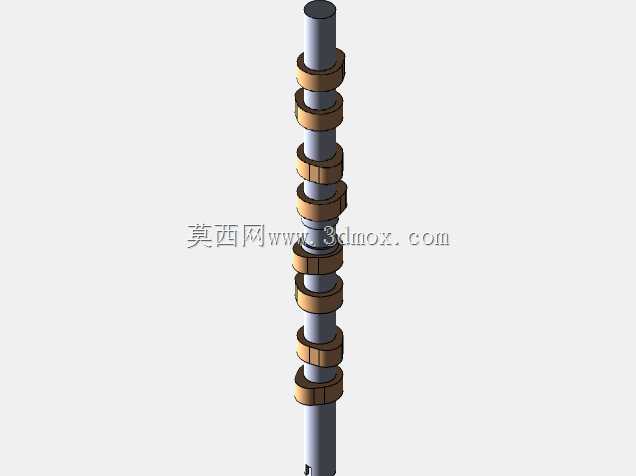 凸轮轴(变压器)。船尾。