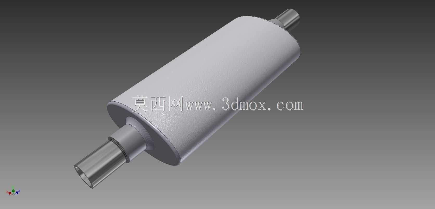 汽车消声器-消声器或自动消声器。