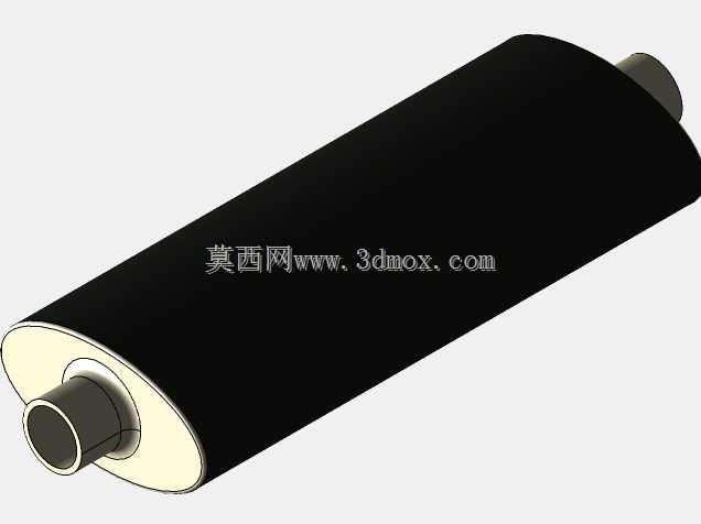 汽车消声器-消声器或自动消声器。
