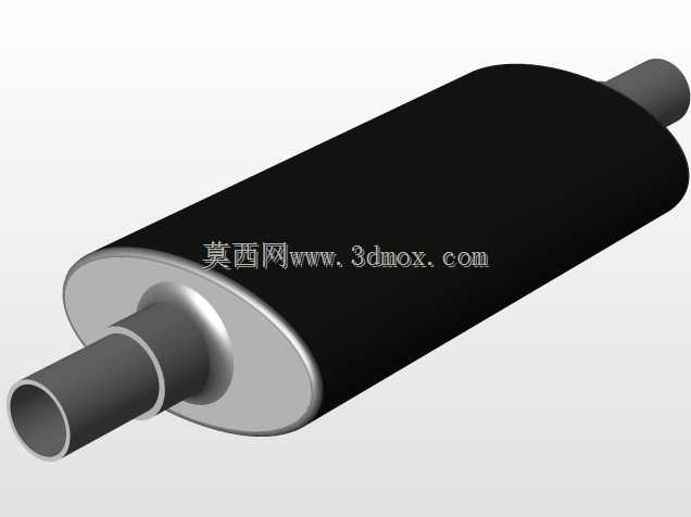 汽车消声器-消声器或自动消声器。