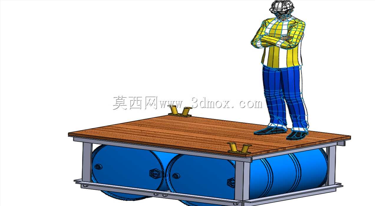 塑料鼓形浮筒