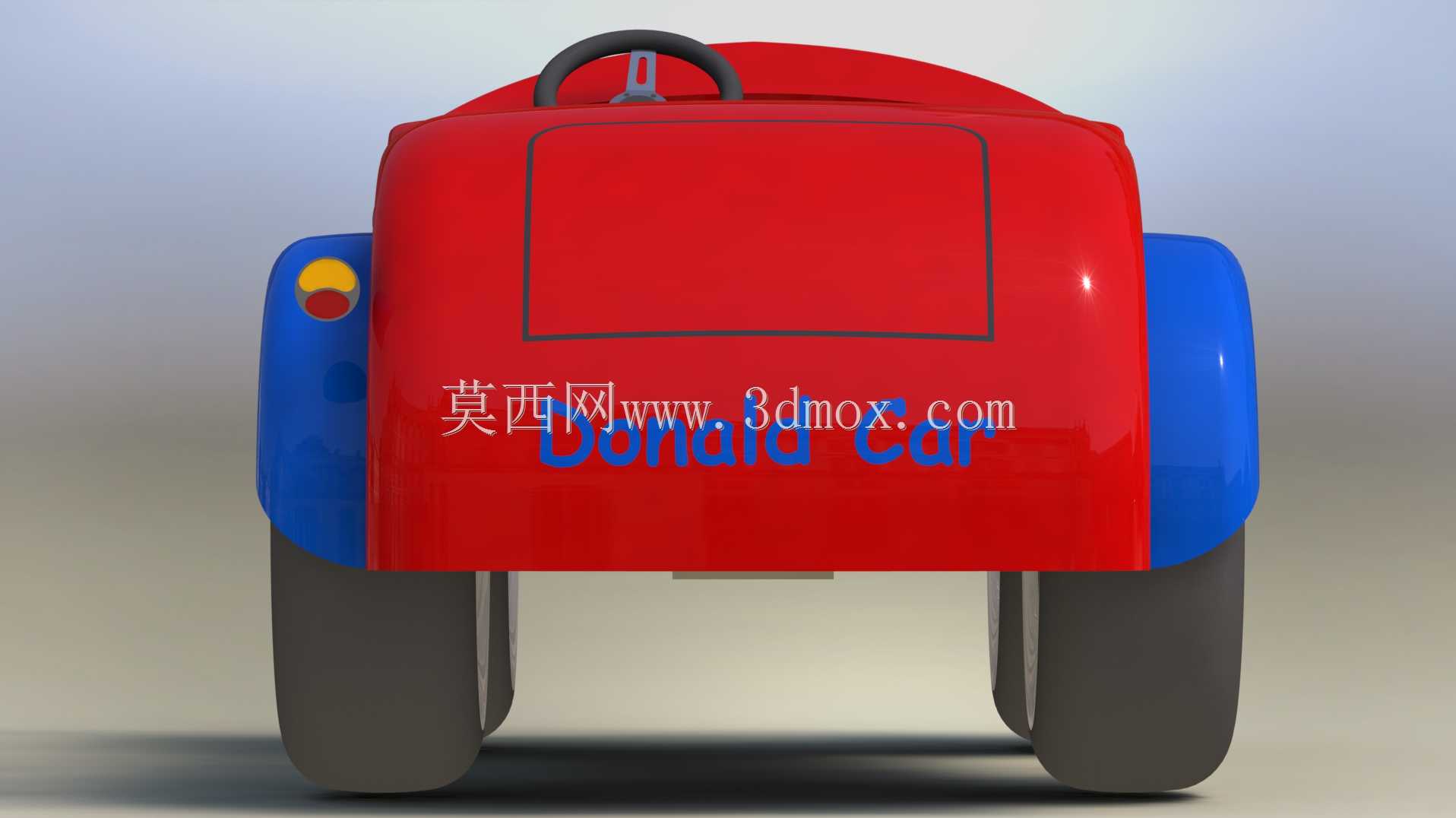 唐老鸭的车。