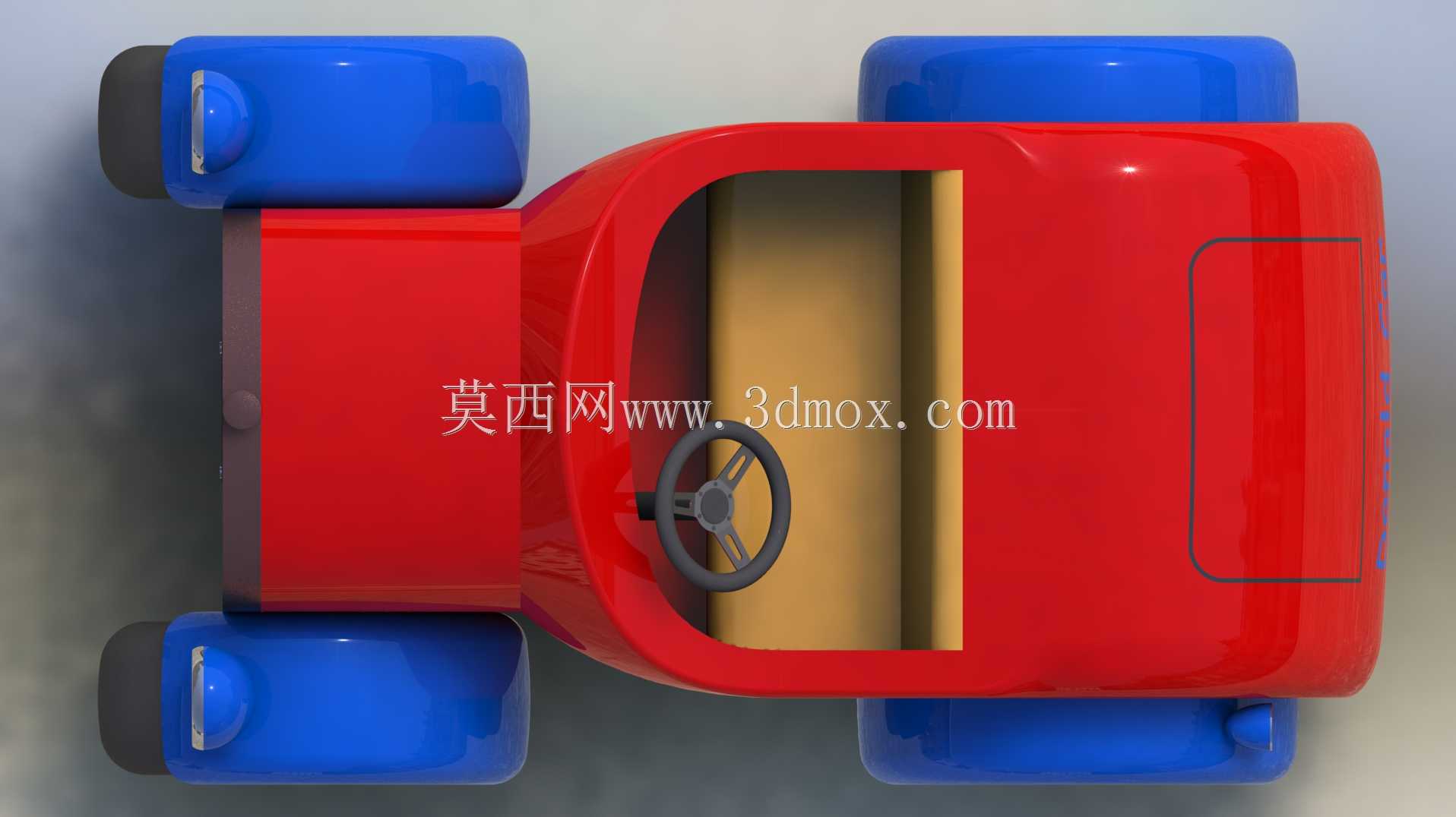 唐老鸭的车。