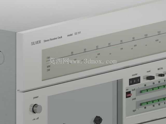 银色立体声系统SS111