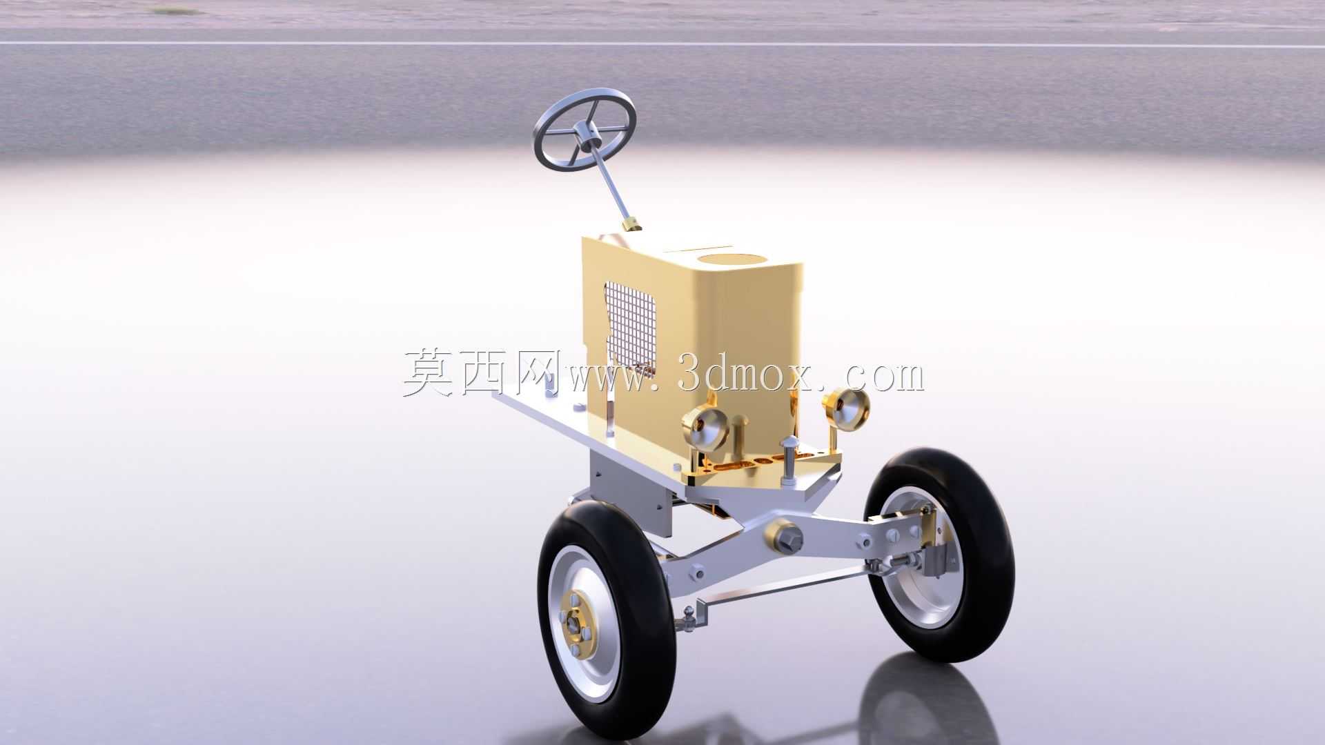 Lanz微型拖拉机前部