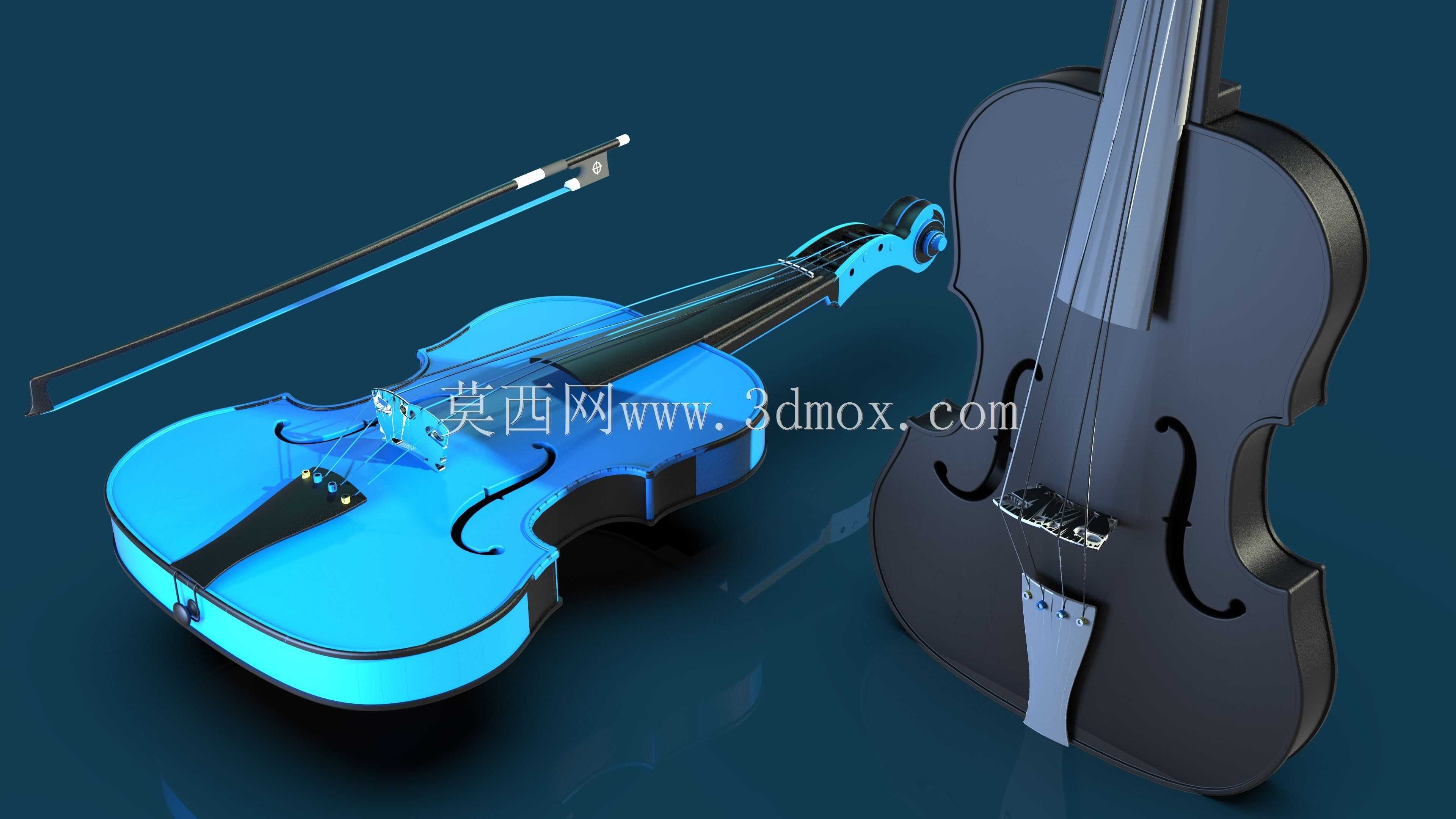 小提琴模型设计