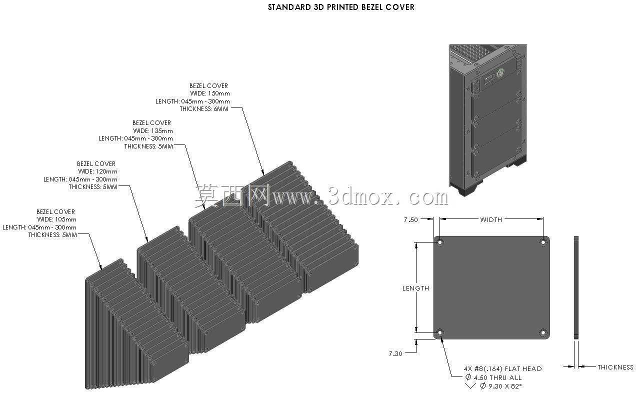 CaseMaker 3D打印边框盖