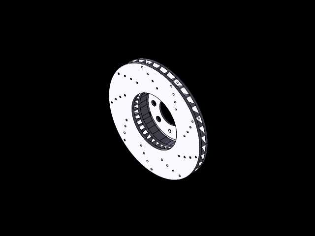 Catia v5中的制动盘逆向工程设计