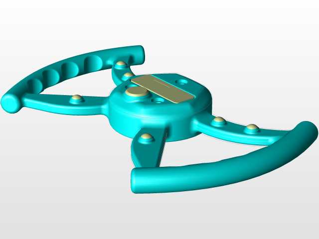 用于SEM的Catia v5中的3d可打印转向轮