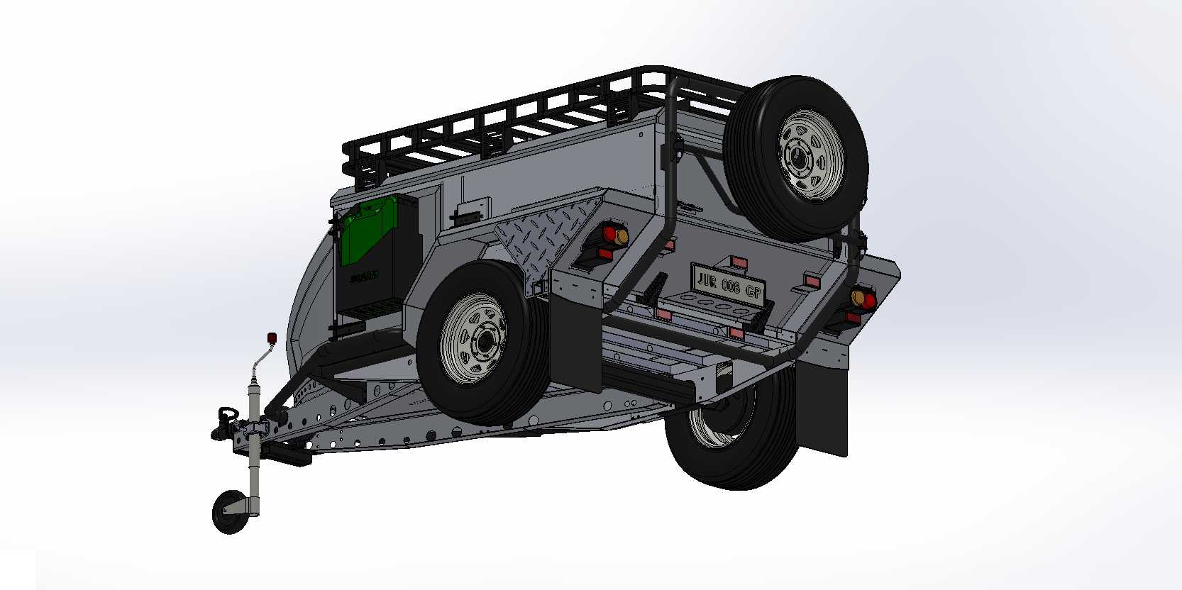 Jurgens XT140越野拖车