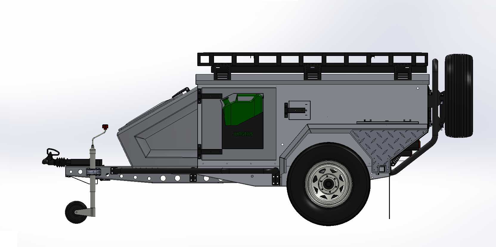 Jurgens XT140越野拖车
