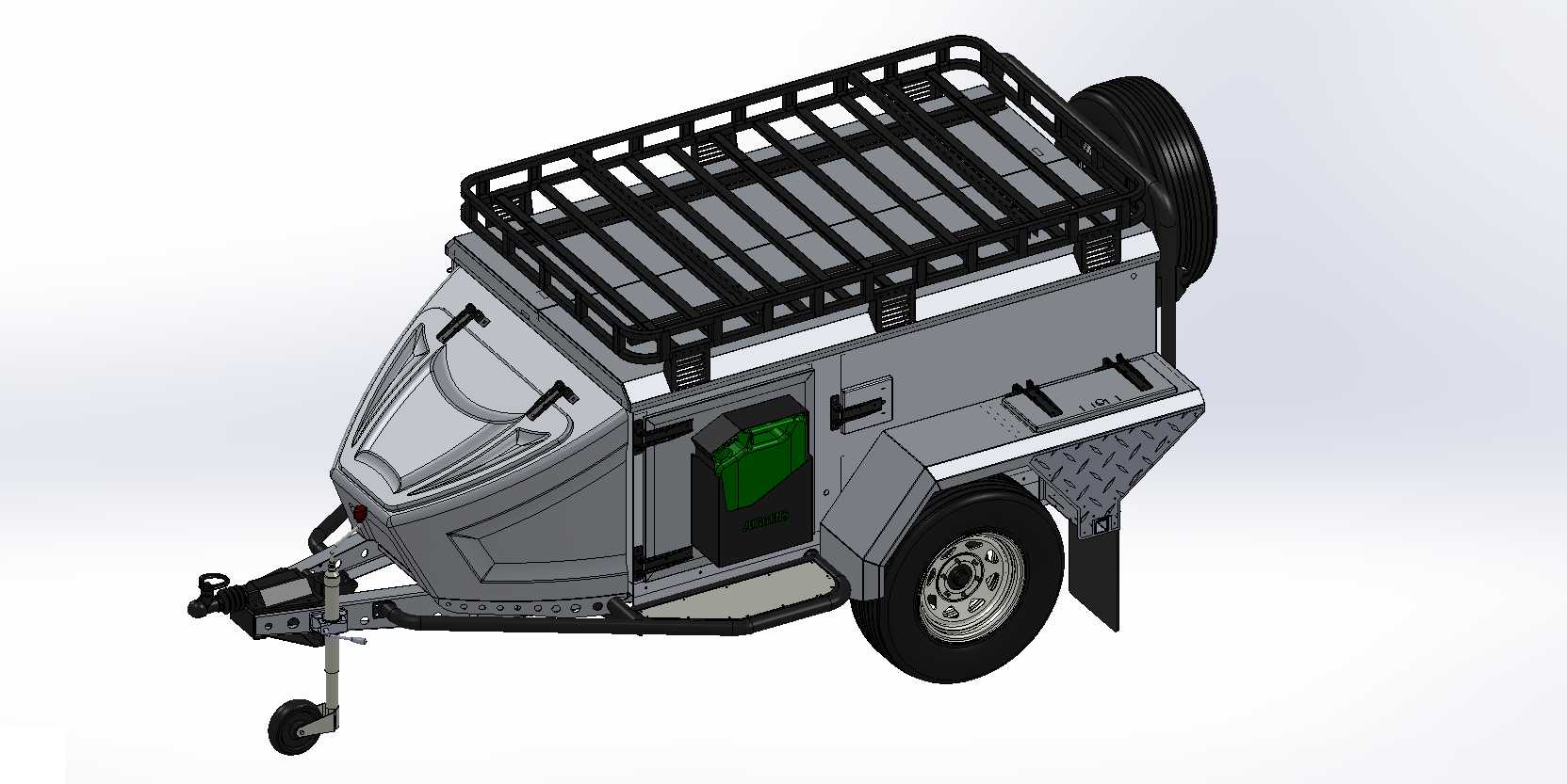 Jurgens XT140越野拖车
