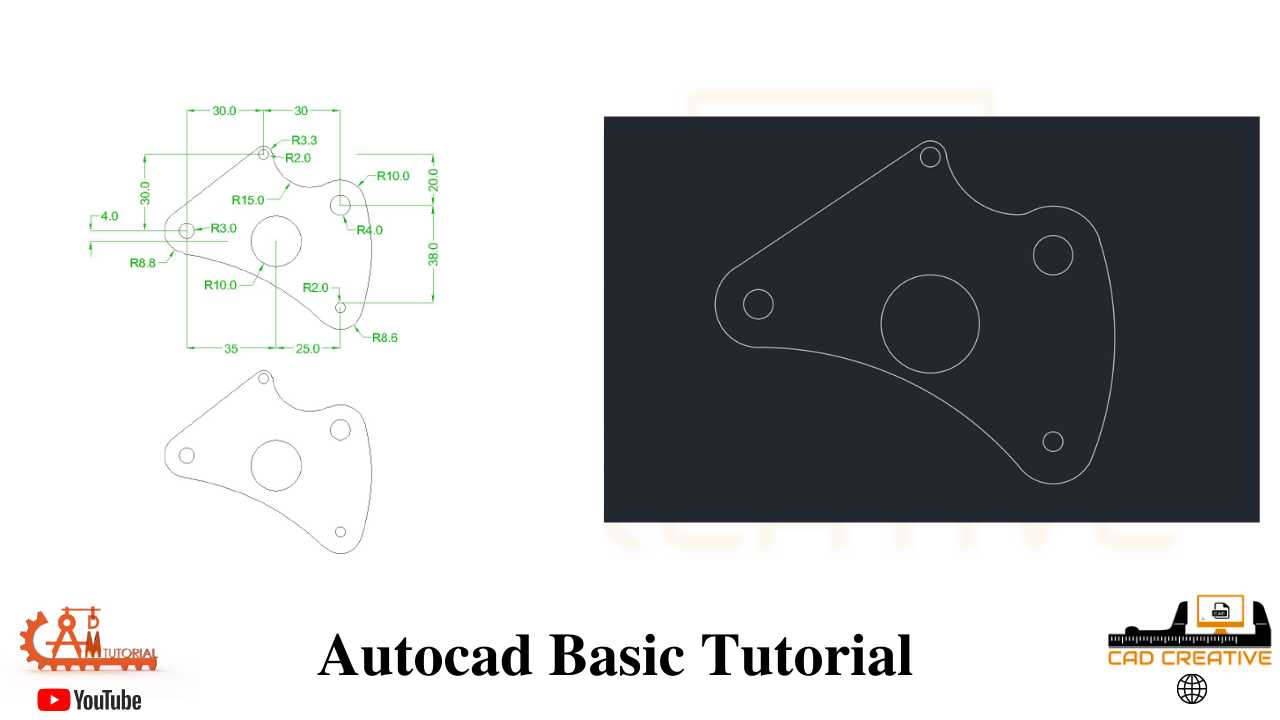 AutoCAD-初学者完整教程-练习27