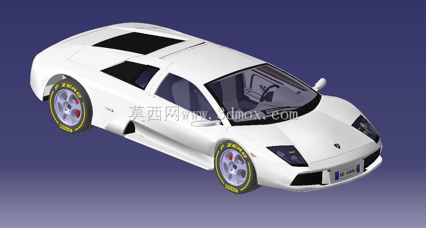 兰博基尼Murciélago配Catia V5