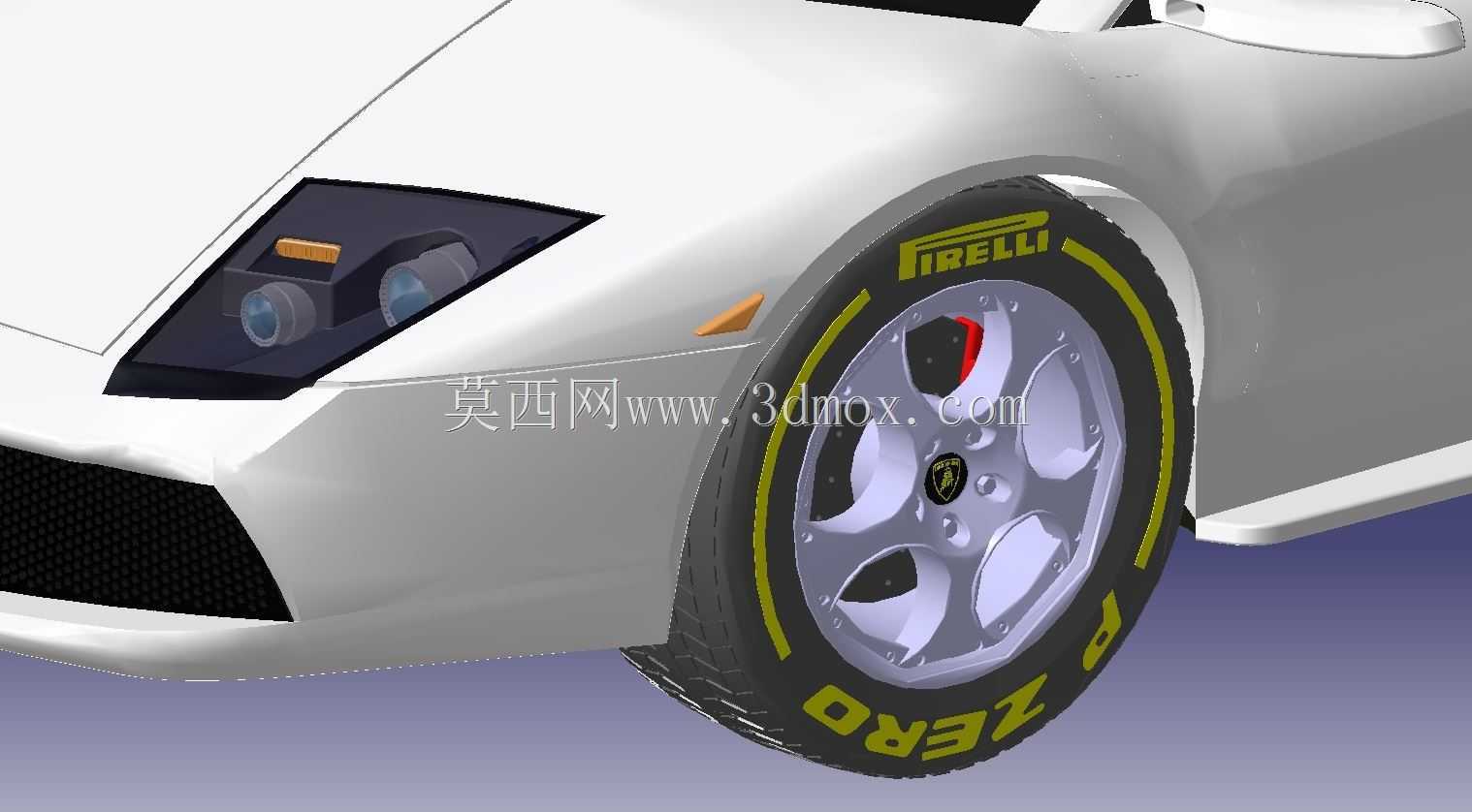 兰博基尼Murciélago配Catia V5