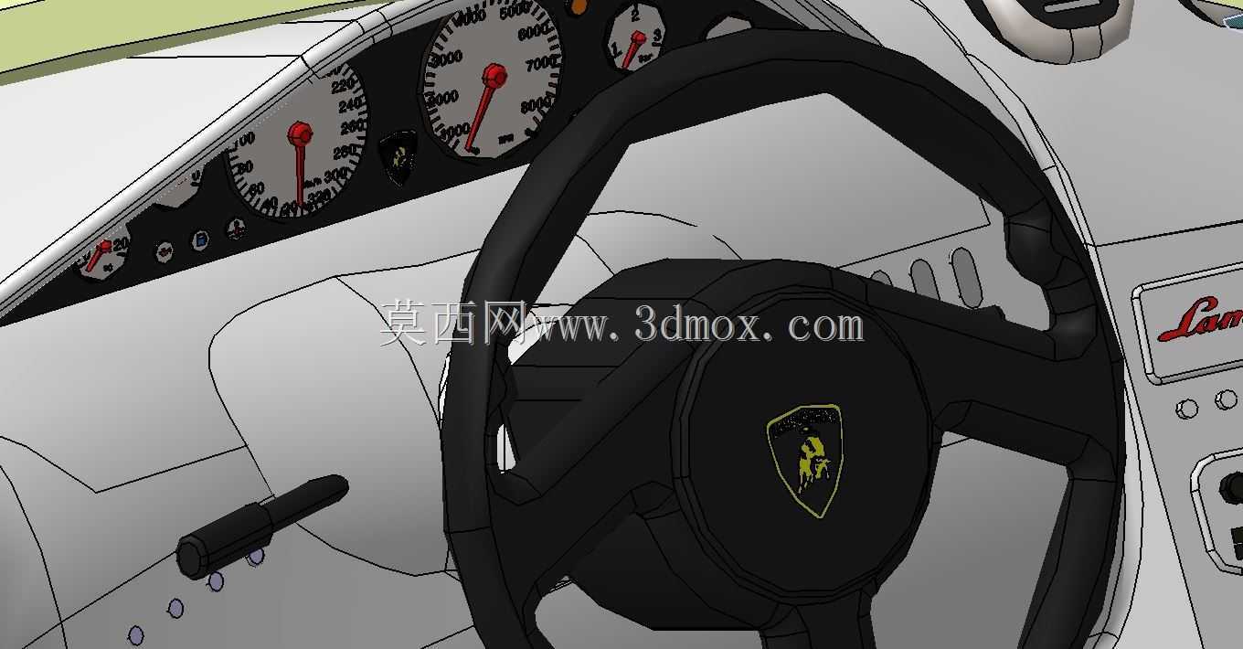 兰博基尼Murciélago配Catia V5