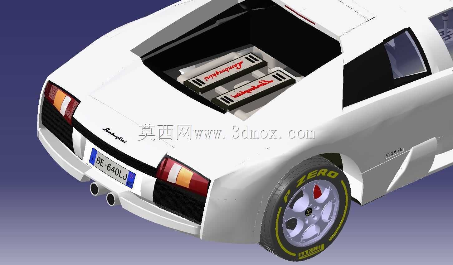兰博基尼Murciélago配Catia V5