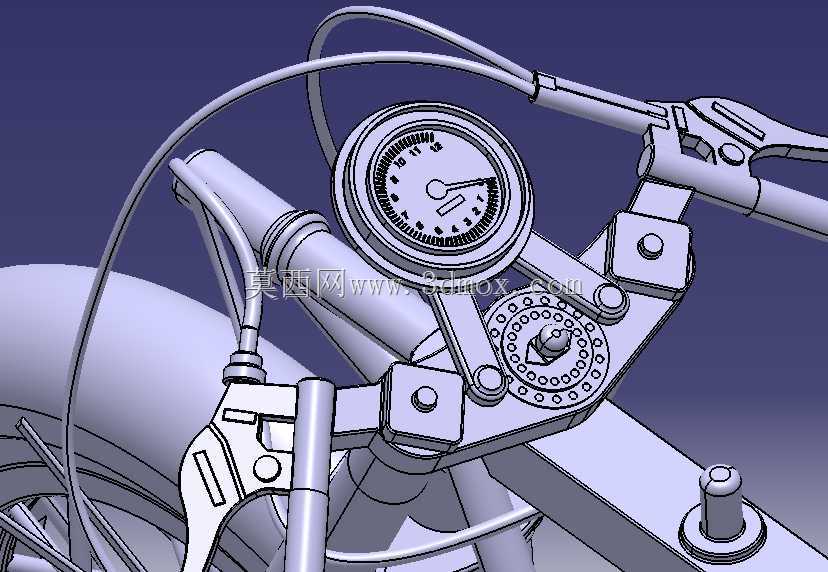 MV Agusta 500�ĸ�1956���ģ�ͣ�����Catia V5