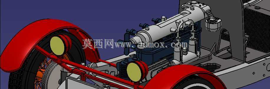 带有Catia V5的梅赛德斯SKK玩具模型