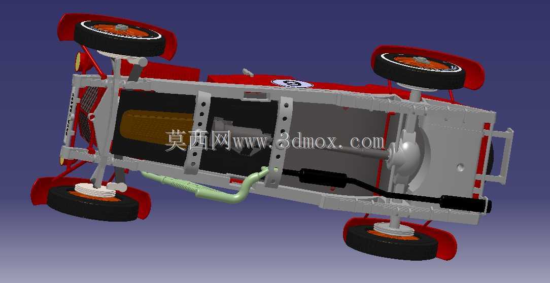 带有Catia V5的梅赛德斯SKK玩具模型