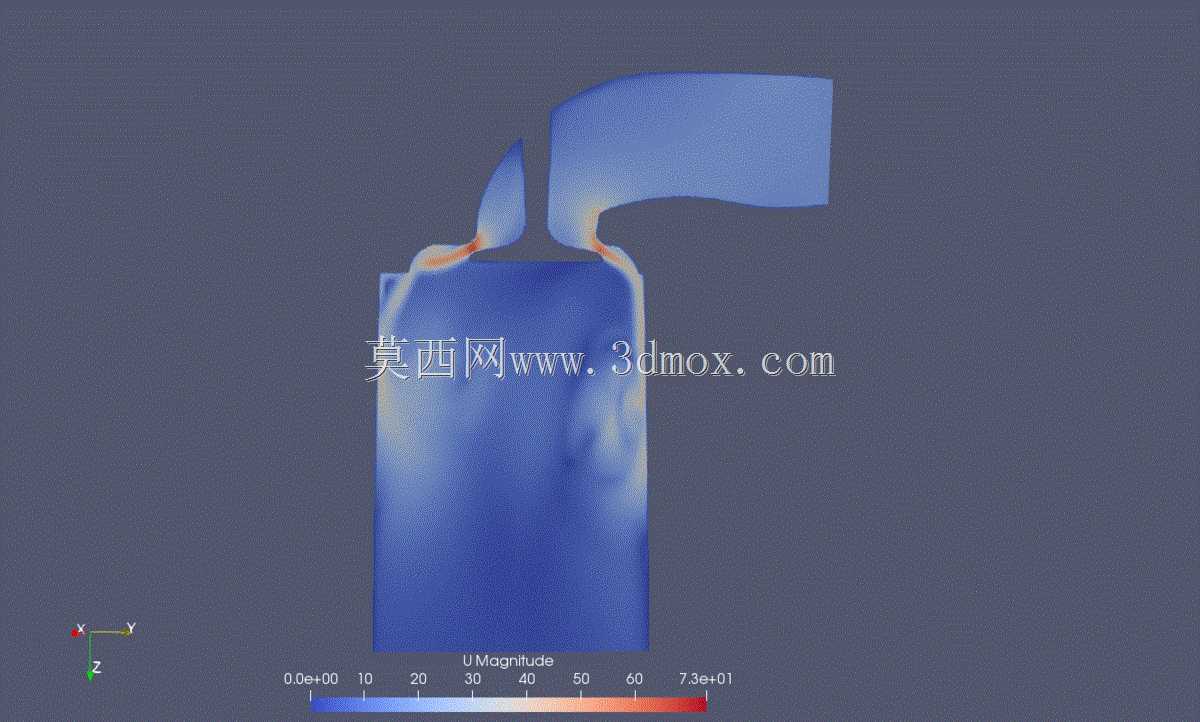莱兰微型进气道CFD模拟