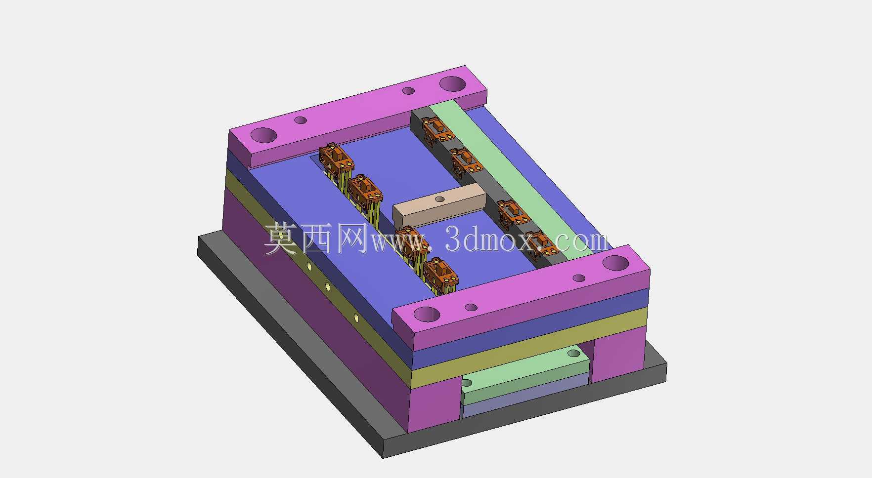 旋转选择开关和成型