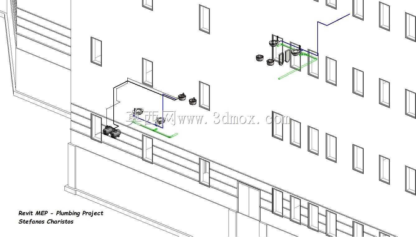 Revit MEP-�ܵ�����