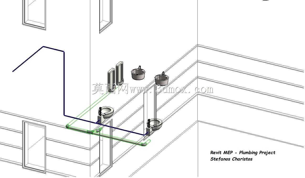 Revit MEP-�ܵ�����
