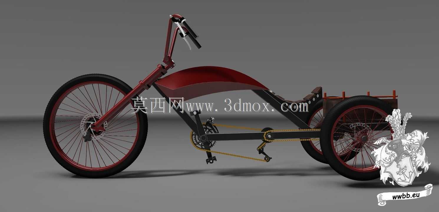 ��cadģ�Ͷ���trike��Ⱦ