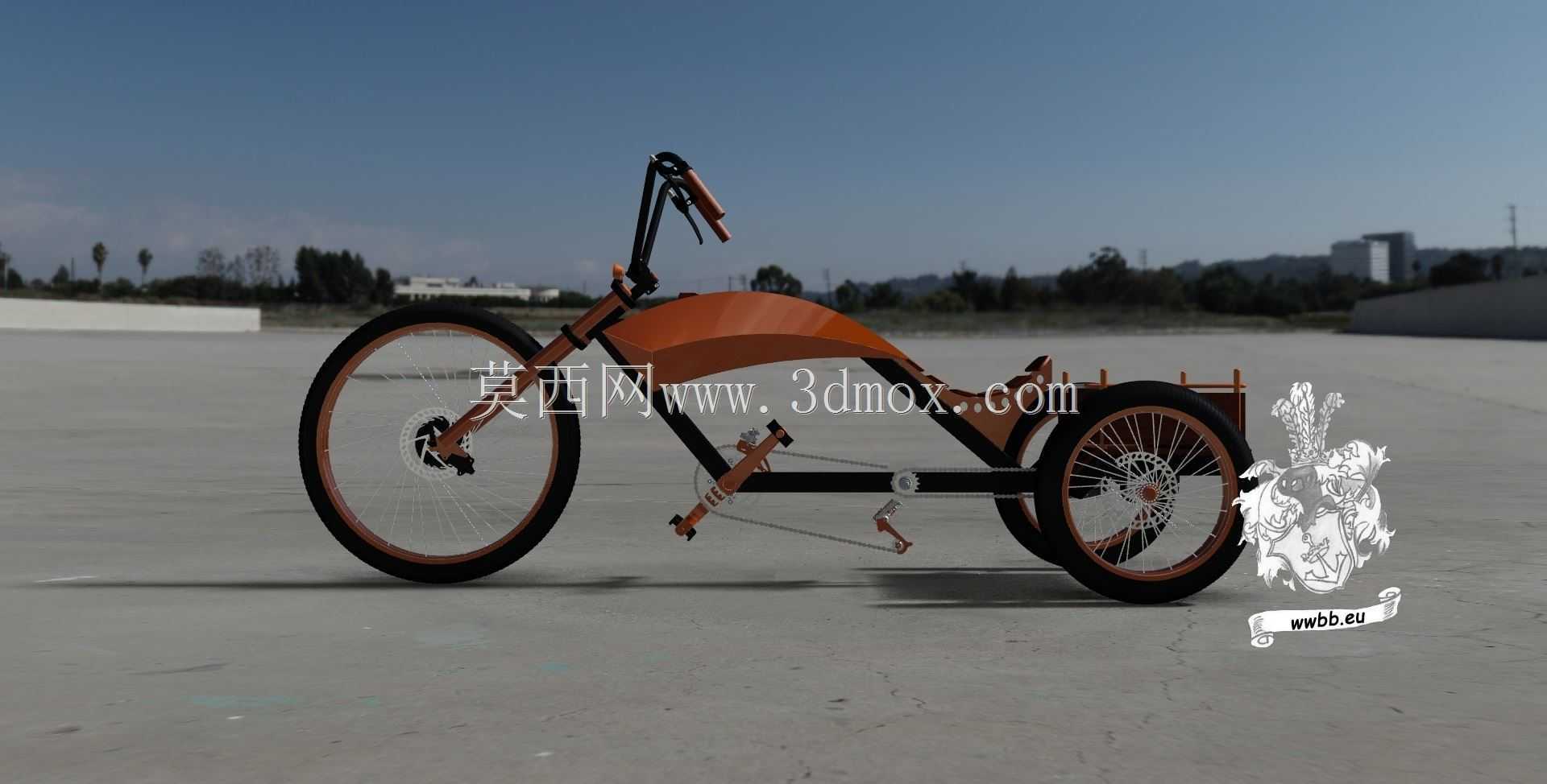 ��cadģ�Ͷ���trike��Ⱦ