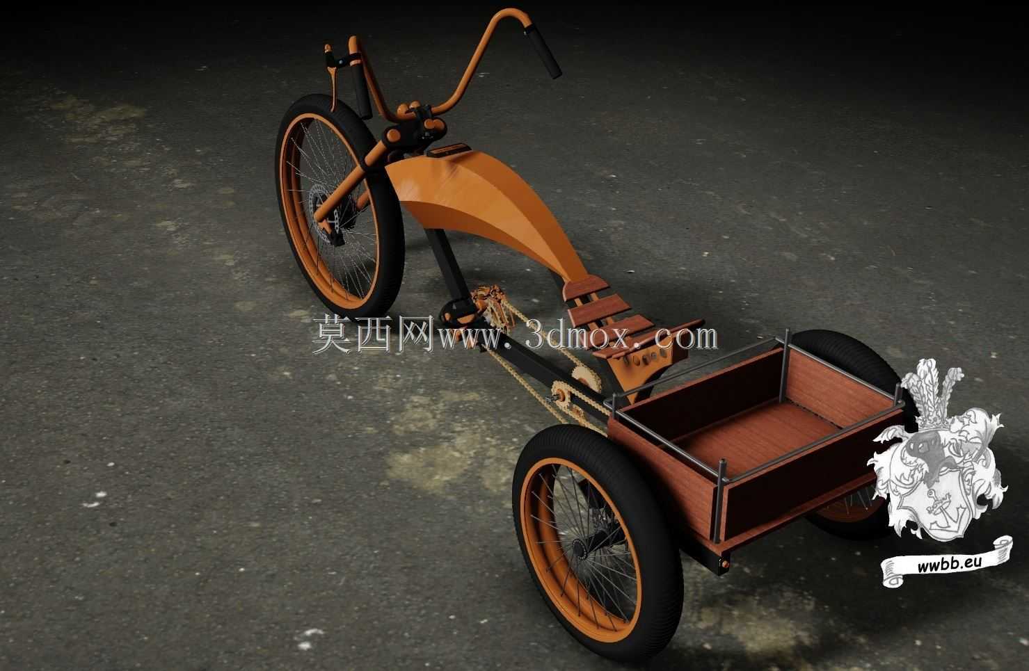 ��cadģ�Ͷ���trike��Ⱦ