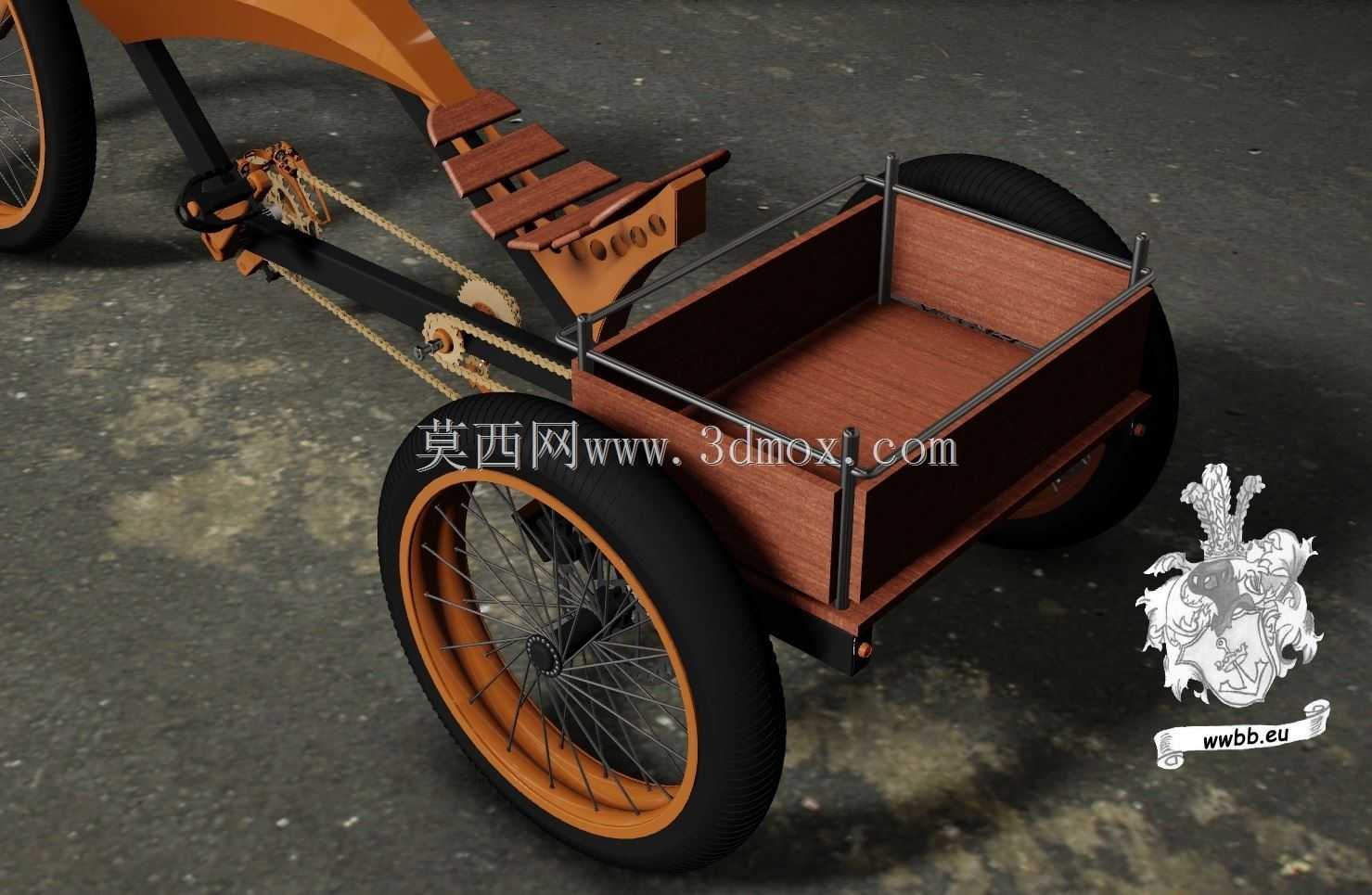 ��cadģ�Ͷ���trike��Ⱦ