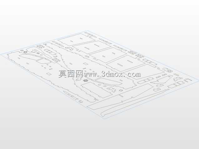 阿帕奇直升机AH-64-puzzle-3d-model