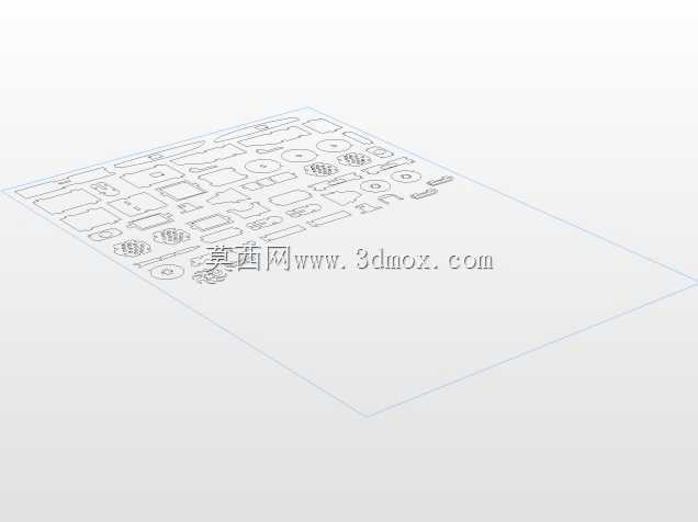 阿帕奇直升机AH-64-puzzle-3d-model
