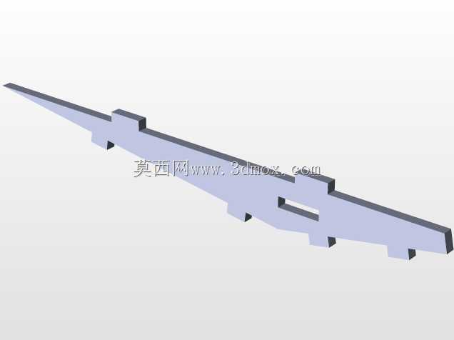 阿帕奇直升机AH-64-puzzle-3d-model